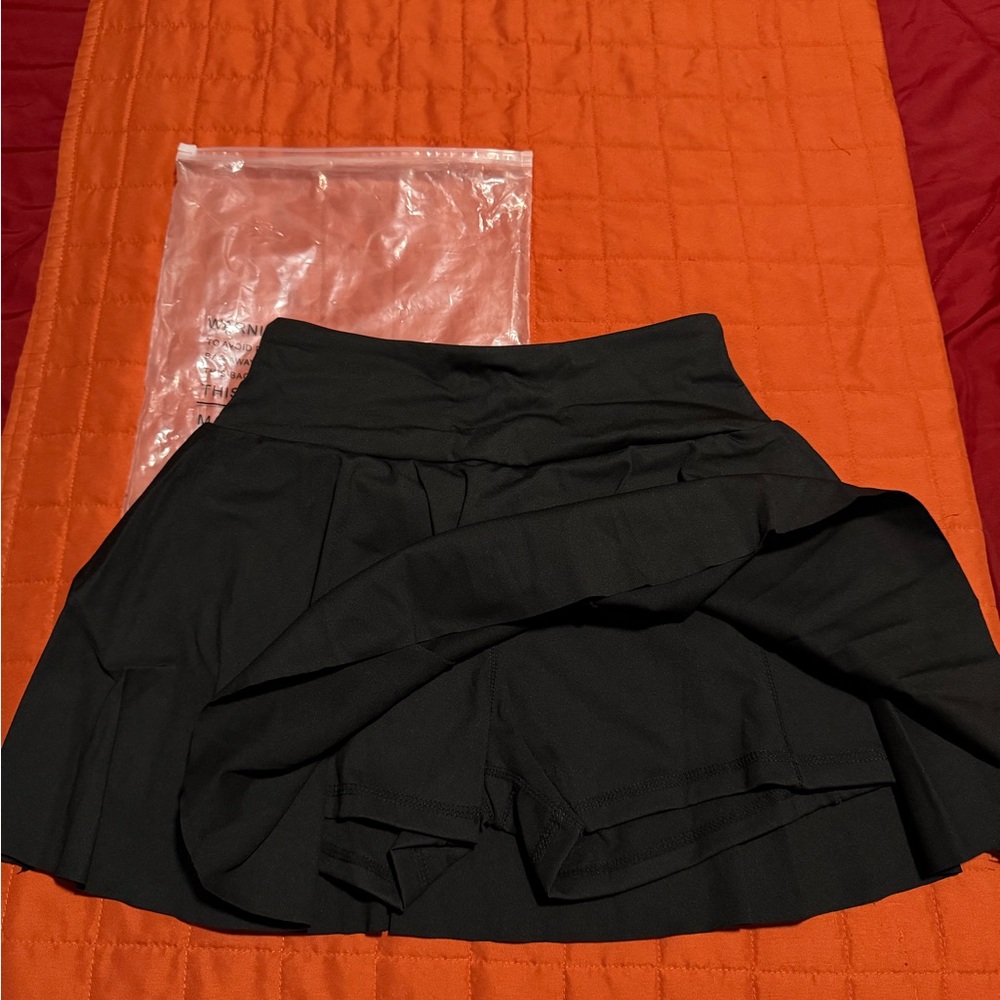 Mini Sports Skirt with Shorts